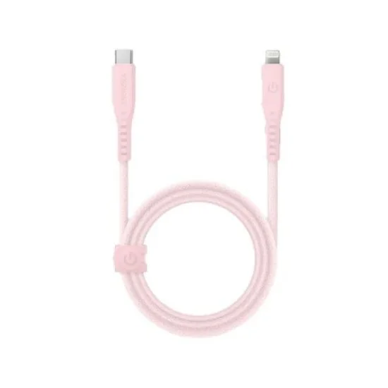 Energea Flow USB-C to Lightning Cable 1.5M - Pink